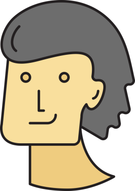 Erkek Yüzü Çizimi