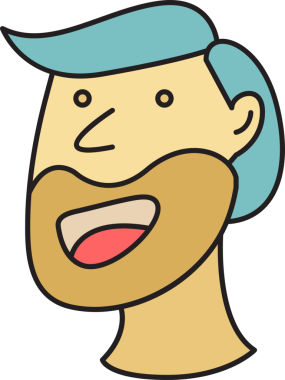 Yaşlı Adam Avatar Çizgi Roman Biçimi