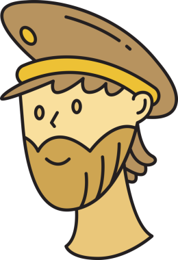 Yaşlı Adam Avatar Çizgi Roman Biçimi