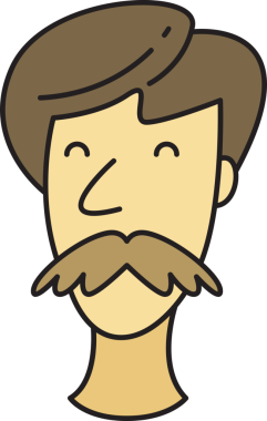 Yaşlı Adam Avatar Çizgi Roman Biçimi