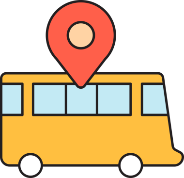 Otobüs Gps Pin Simgesi