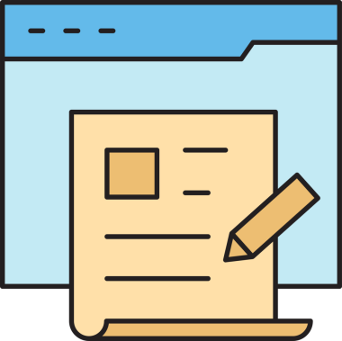 Web ve Günlük Yazma Simgesi