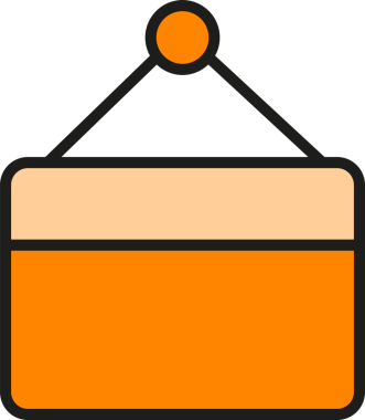 Asılı İmza Simgesi Clipart