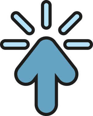 İmleç Simgesi Clipart 'a tıklayın