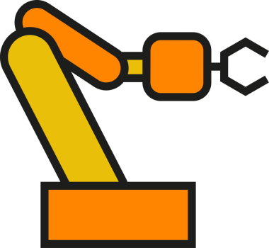 Robotik Kol Simgesi Clipart