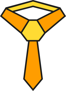 Boyunbağı Simgesi İllüstrasyon Klibi