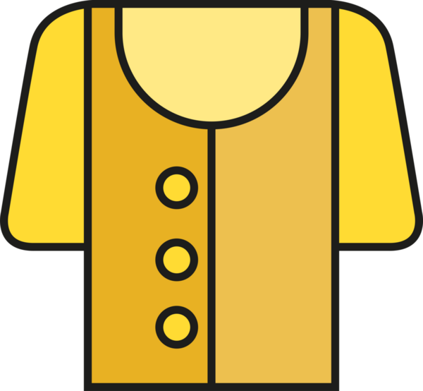 Gömlek Simgesi İllüstrasyon Clipart