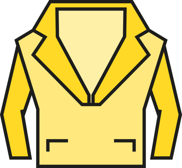 Ceket Simgesi İllüstrasyon Clipart