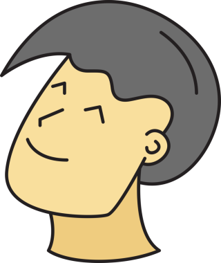 Erkek Yüzlü Avatar Clipart