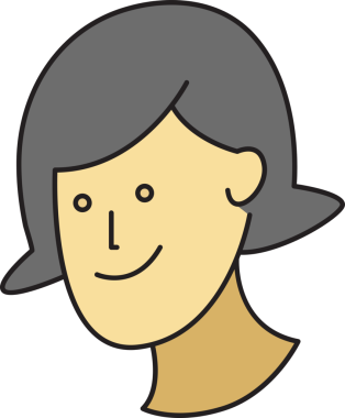 Kadın Yüzü Avatar Clipart