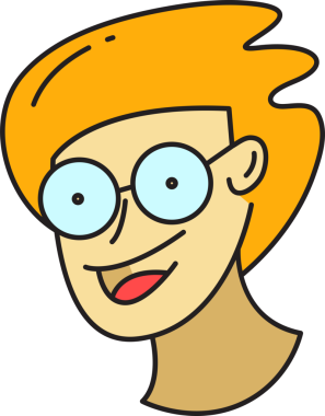 Erkek Yüzlü Avatar Clipart