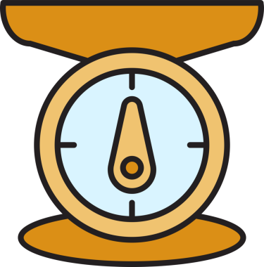 Mutfak Ölçeklendirme Simgesi Clipart