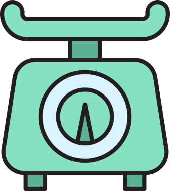 Mutfak Ölçeklendirme Simgesi Clipart