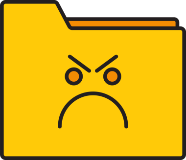 Öfkeli Dizin Duygu İllüstrasyonu