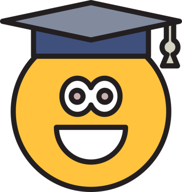 Gülümse Öğrenci Emoji Clipart