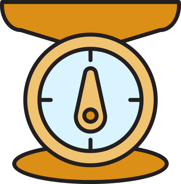 Mutfak Ölçeklendirme Simgesi Clipart