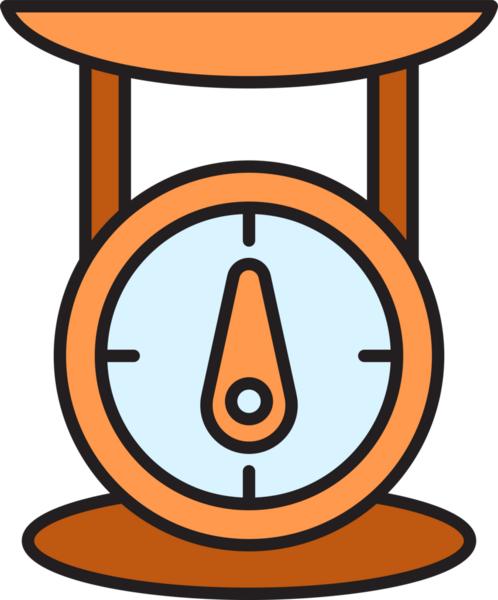 Mutfak Ölçeklendirme Simgesi Clipart