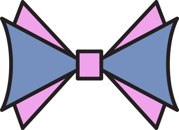 Mor Fiyonk Kravat Çizimi