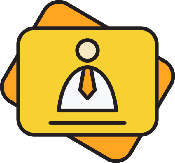 Çalışan Kart Simgesi Clipart