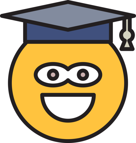 Gülümse Öğrenci Emoji Clipart