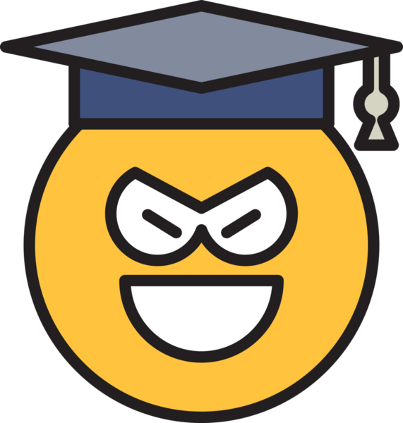 Gülümse Öğrenci Emoji Clipart