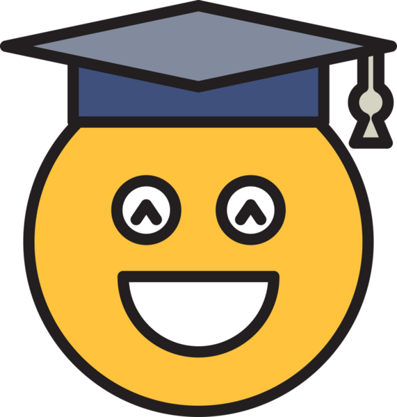 Gülümse Öğrenci Emoji Clipart