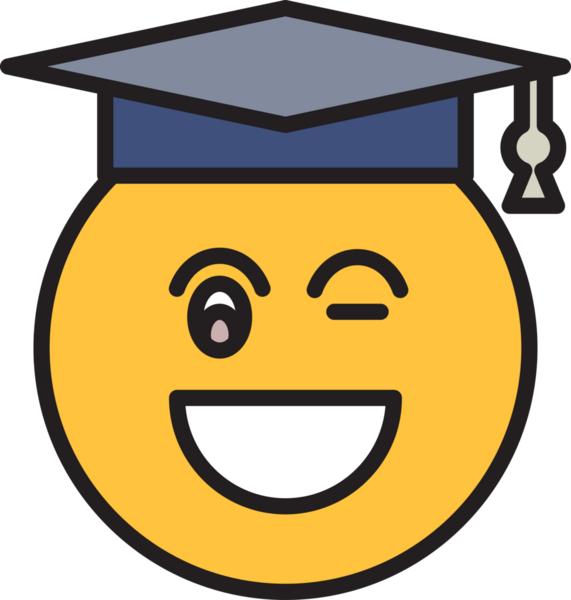 Gülümse Öğrenci Emoji Clipart