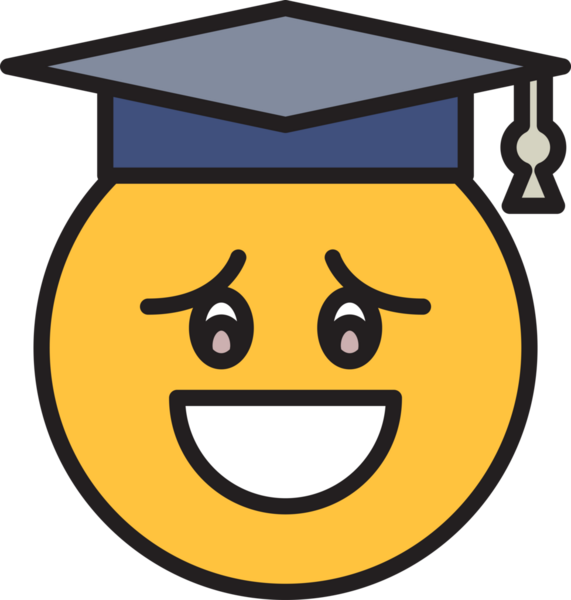 Gülümse Öğrenci Emoji Clipart