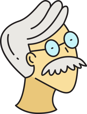 Sakal Adam Karakter Başlığı Simgesi