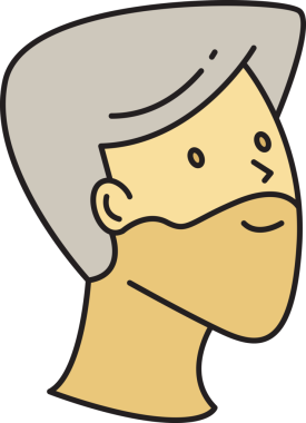 Sakal Adam Karakter Başlığı Simgesi