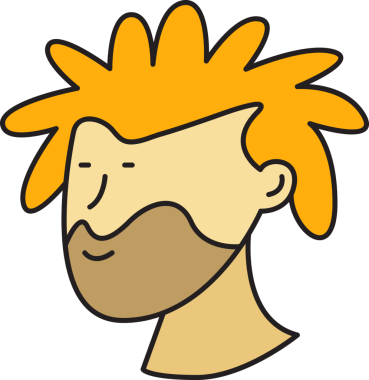 Sakal Adam Karakter Başlığı Simgesi