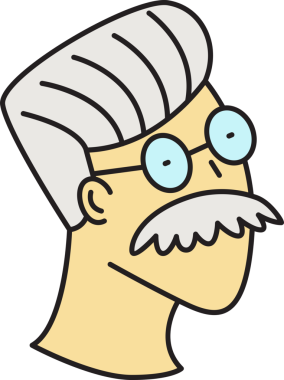 Sakal Adam Karakter Başlığı Simgesi