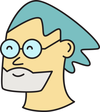 Sakal Adam Karakter Başlığı Simgesi