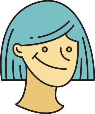 Kadın Karakter Başlığı Simgesi