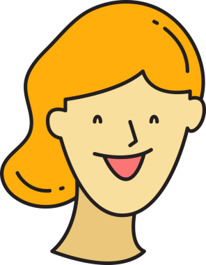 Kadın Karakter Başlığı Simgesi