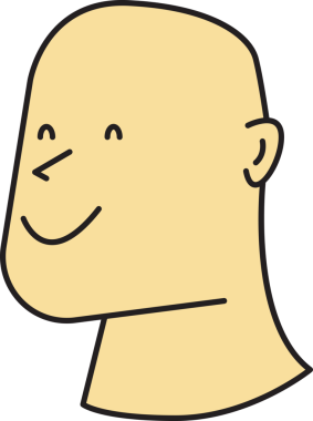 Kel Adam Karakteri Başlık Simgesi