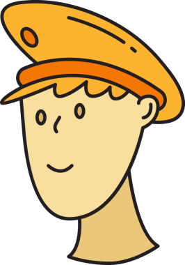 Erkek Karakter Başlığı Simgesi