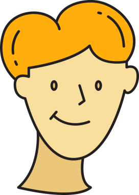 Erkek Karakter Başlığı Simgesi