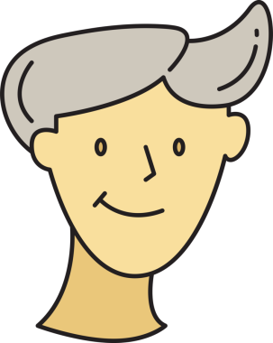 Erkek Karakter Başlığı Simgesi