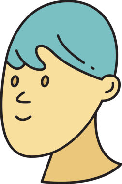 Erkek Karakter Başlığı Simgesi