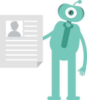 Komik Canavar Karakteri Clipart