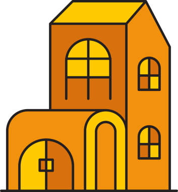 Apartman Kulesi Simgesi Clipart