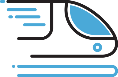 Hız Treni Simgesi Clipart