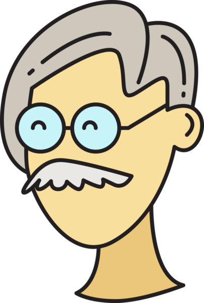 Sakal Adam Karakter Başlığı Simgesi