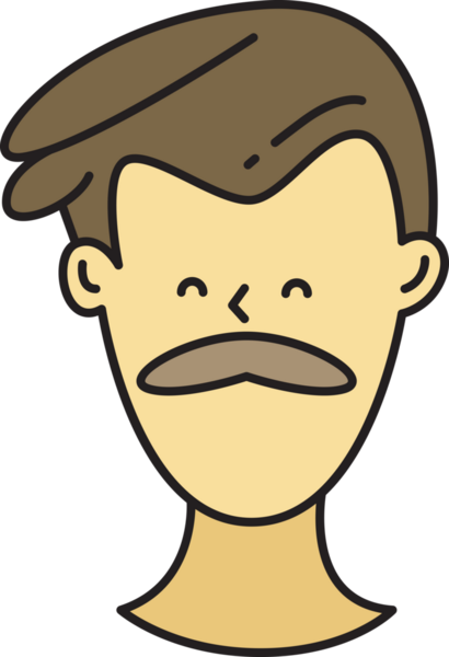 Sakal Adam Karakter Başlığı Simgesi