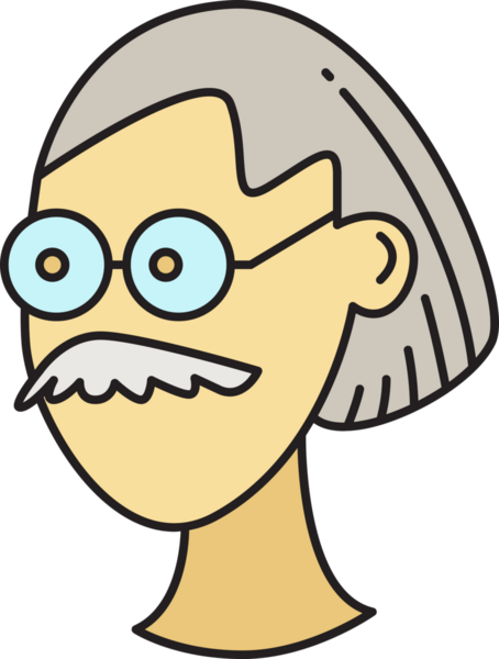 Sakal Adam Karakter Başlığı Simgesi