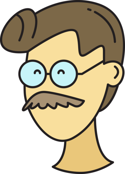 Sakal Adam Karakter Başlığı Simgesi