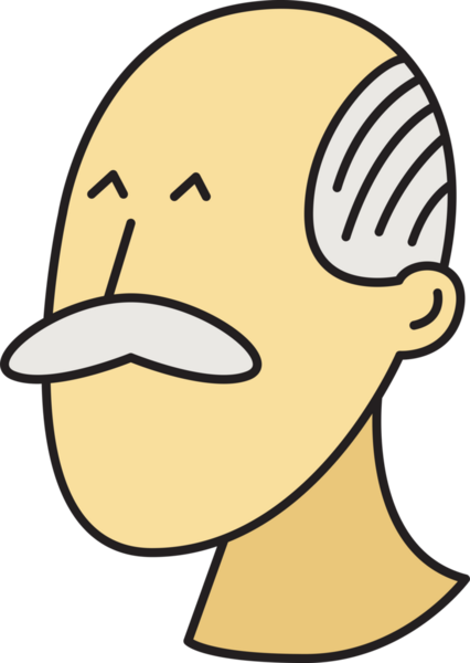 Sakal Adam Karakter Başlığı Simgesi