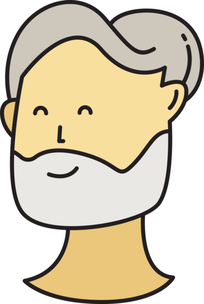 Sakal Adam Karakter Başlığı Simgesi