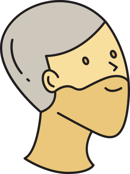 Sakal Adam Karakter Başlığı Simgesi